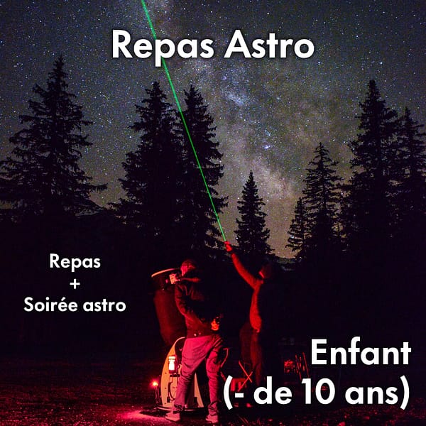 Repas Astro Enfant (- de 10 ans)