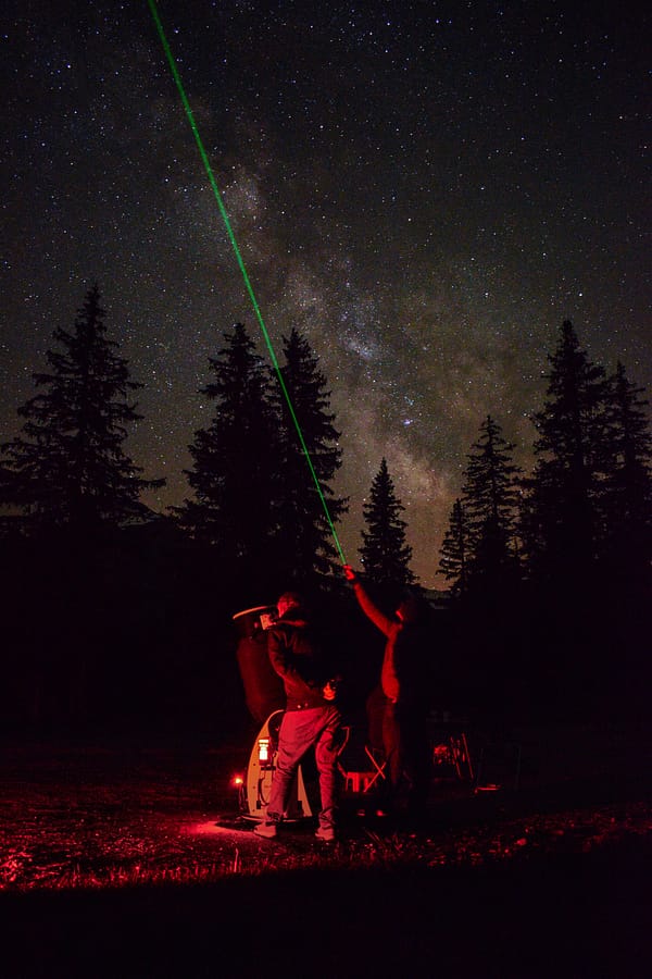 laser pour explorer le ciel - GÉOCIEL